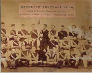 Hamilton AFL Team of 1889